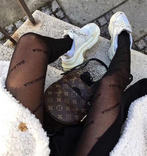 balenciaga dupe tights